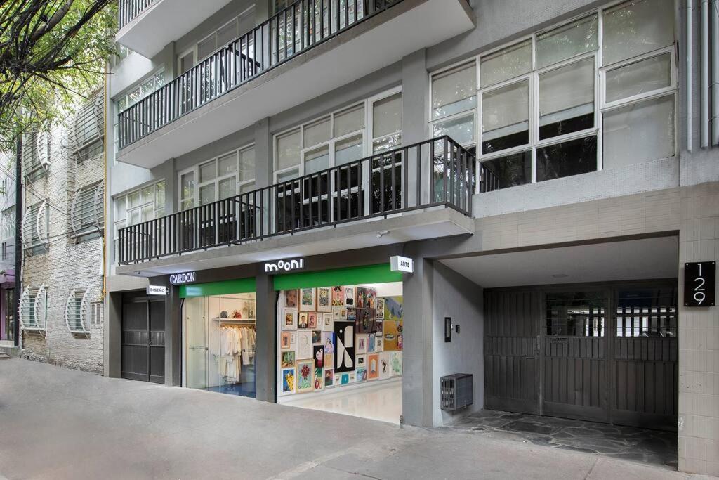 D.4 Acogedor Departamento En La Iconica Roma Norte Cidade do México Exterior foto